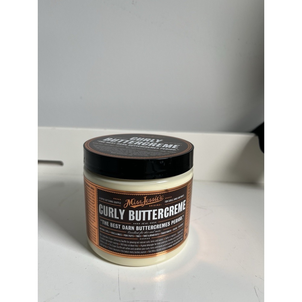 Miss Jessie's Curly Buttercreme 16oz | Curl Moisturizer | Frizz Control Cream